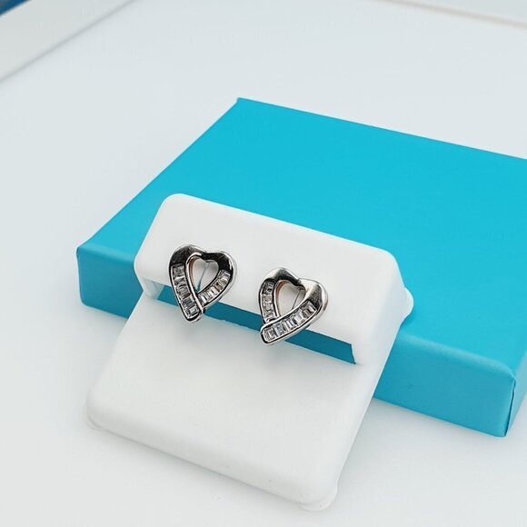 925 Sterling Silver CZ Beautiful Earrings for Women, 1USPAR4210 - Picture 11 of 11